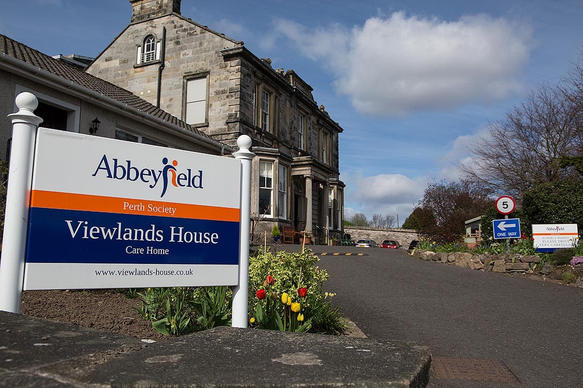 Viewlands House care home for the elderly Perth Scotland